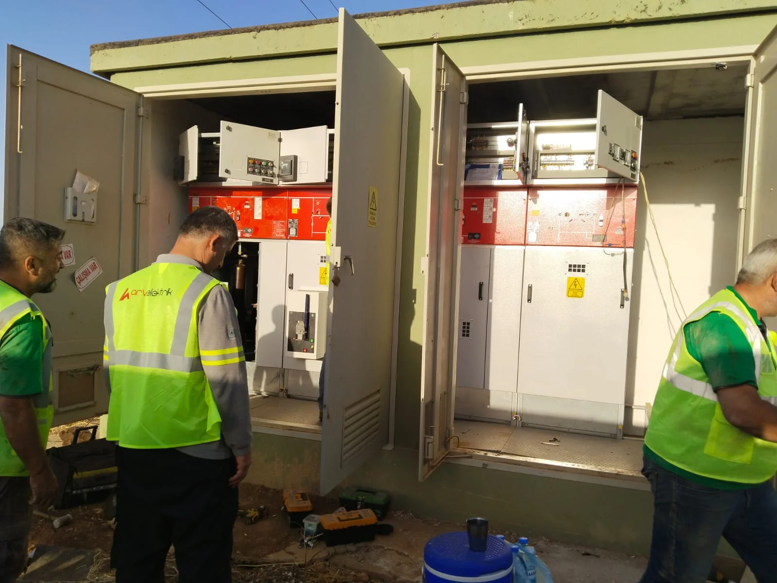 Hücre kurulumları - ARV Elektrik