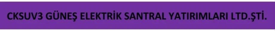 CKSUV3 Güneş Elektrik Santrali - ARV Elektrik Referansı